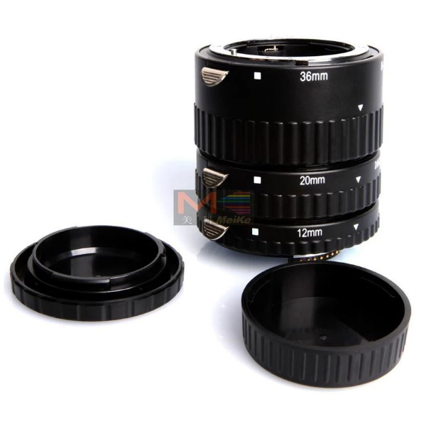 MEIKE Macro AF Extension Tube Set (MK-N-AF1-A) for Nikon 